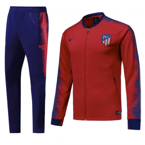 Atletico Madrid 18/19 Training Jacket Top Tracksuit Red With Pants